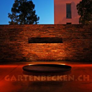 Gartenbecken Bei Nacht 010